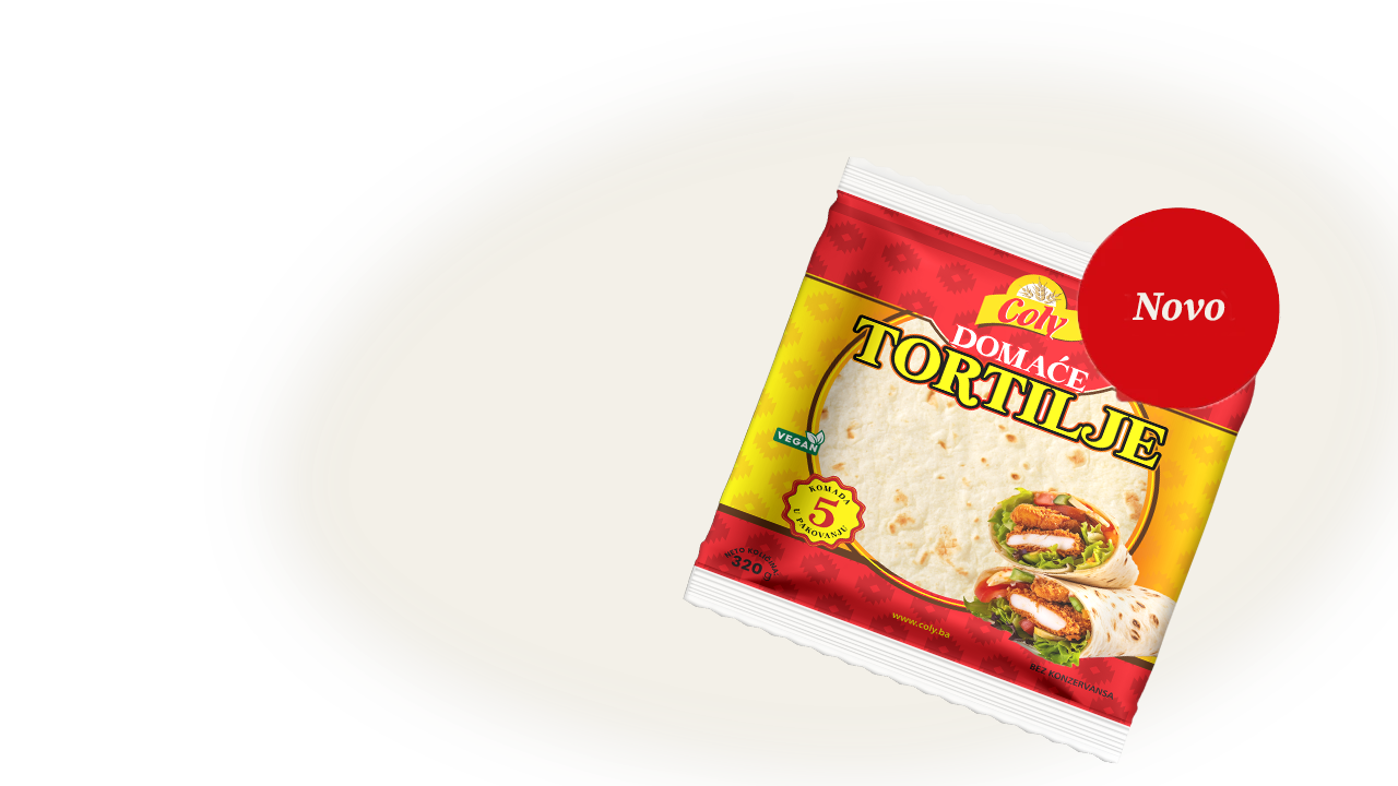 Novi proizvod – Coly Tortilje